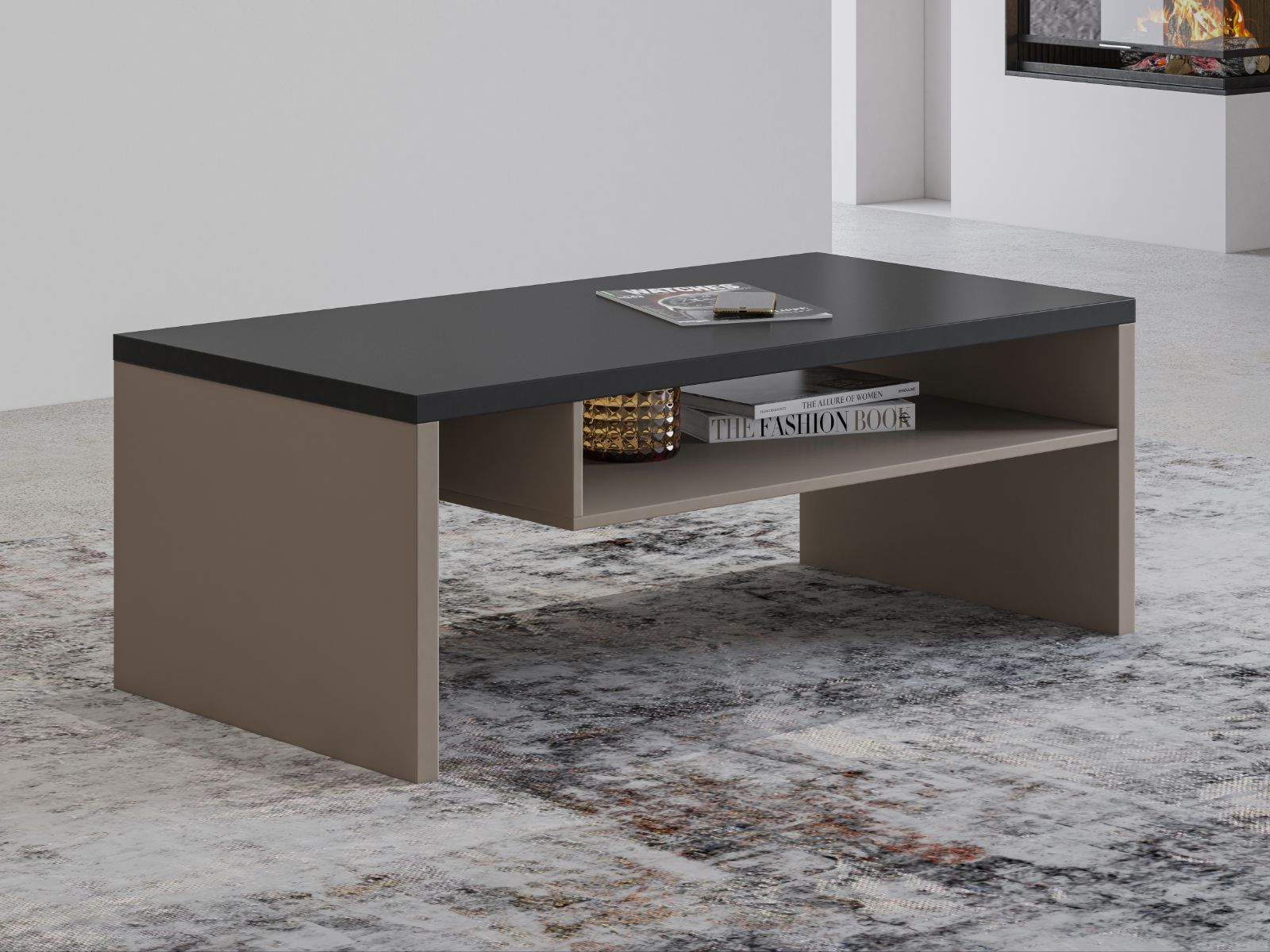 Mobistoxx Salontafel CROSSAIR 120 cm taupe