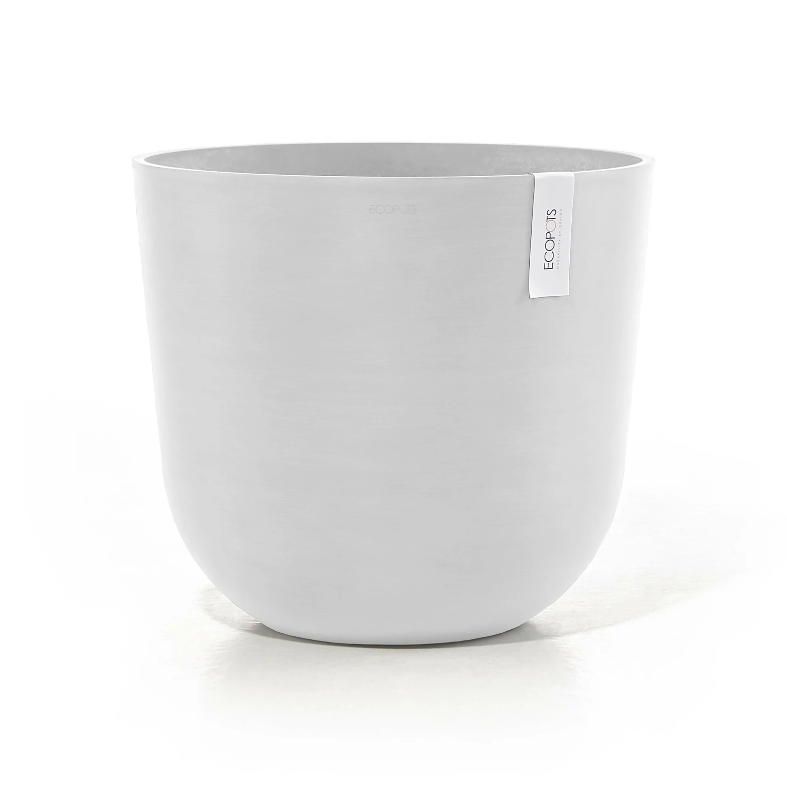 Ecopots Pot oslo puur wit d45cm