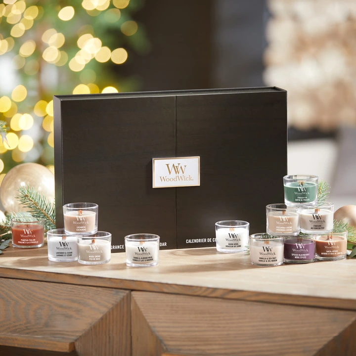 Woodwick Deluxe Advent kalender Giftset