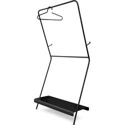 Spinder Design Nox wandkapstok - zwart