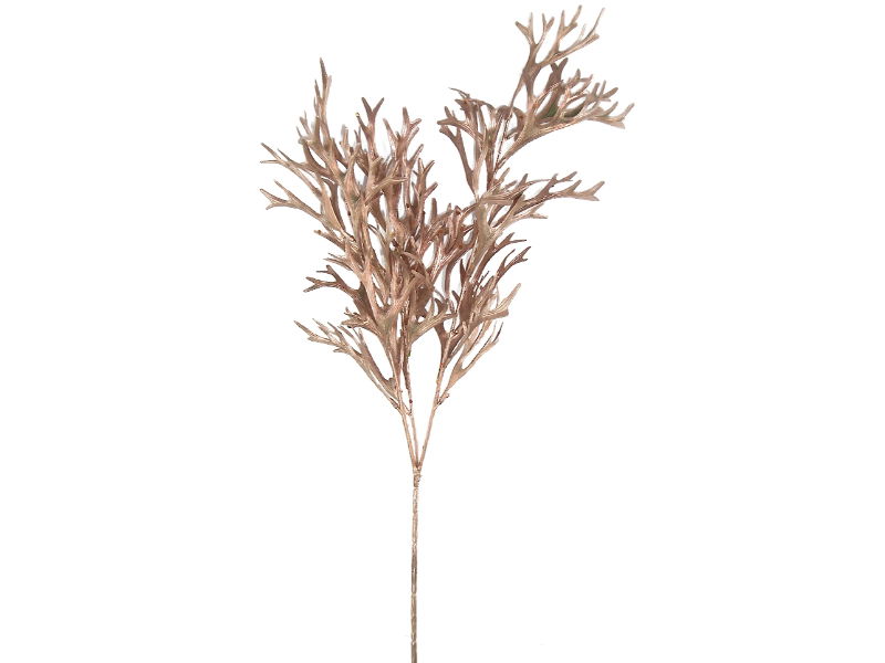 Buitengewoon de boet Kunst hertshoorn tak ant.goud, 71 cm  - 