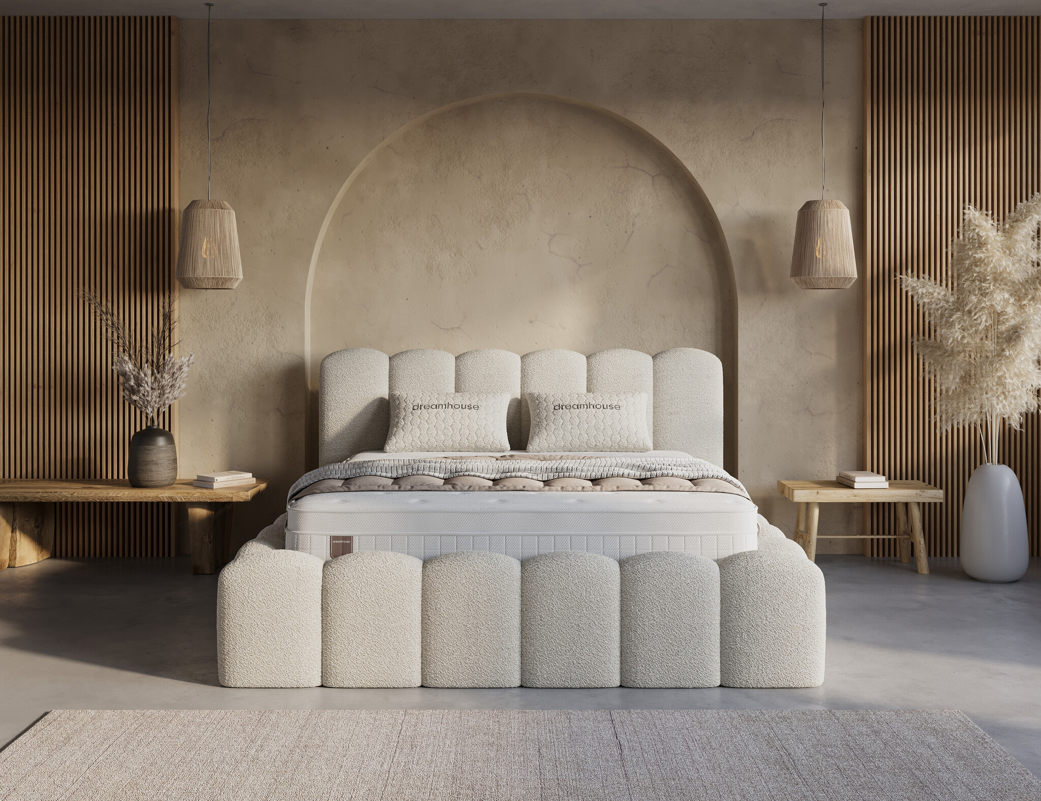 Dreamhouse Opbergboxspring Harmony- Beige