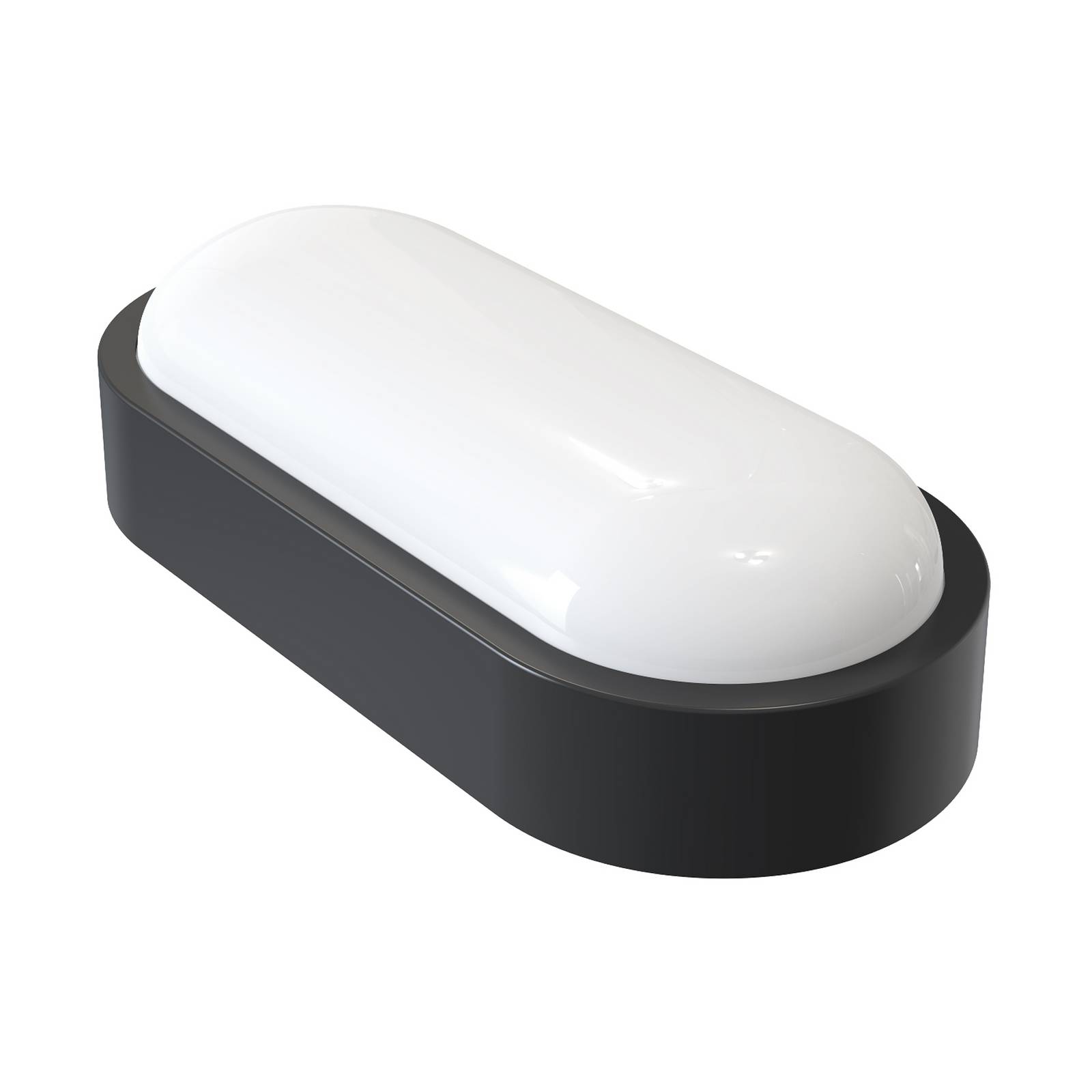 Megatron LED buiten wandlamp Zella Neo XL, zwart, IP54