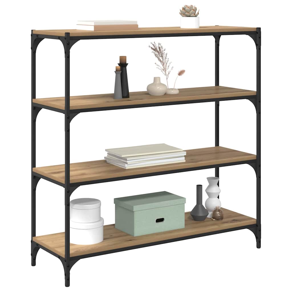 vidaXL Boekenkast Artisan Eiken 100 x 33 x 100 cm