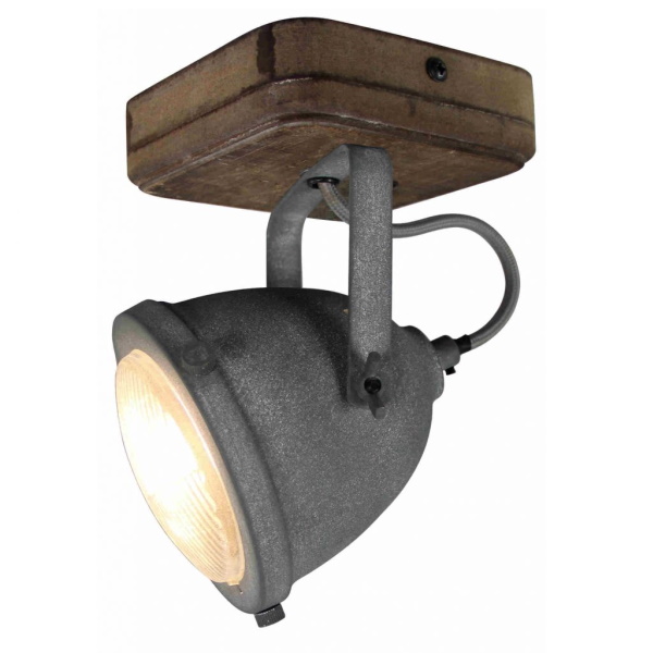 Sfeerlampen Spot Bella beton 1 lichts