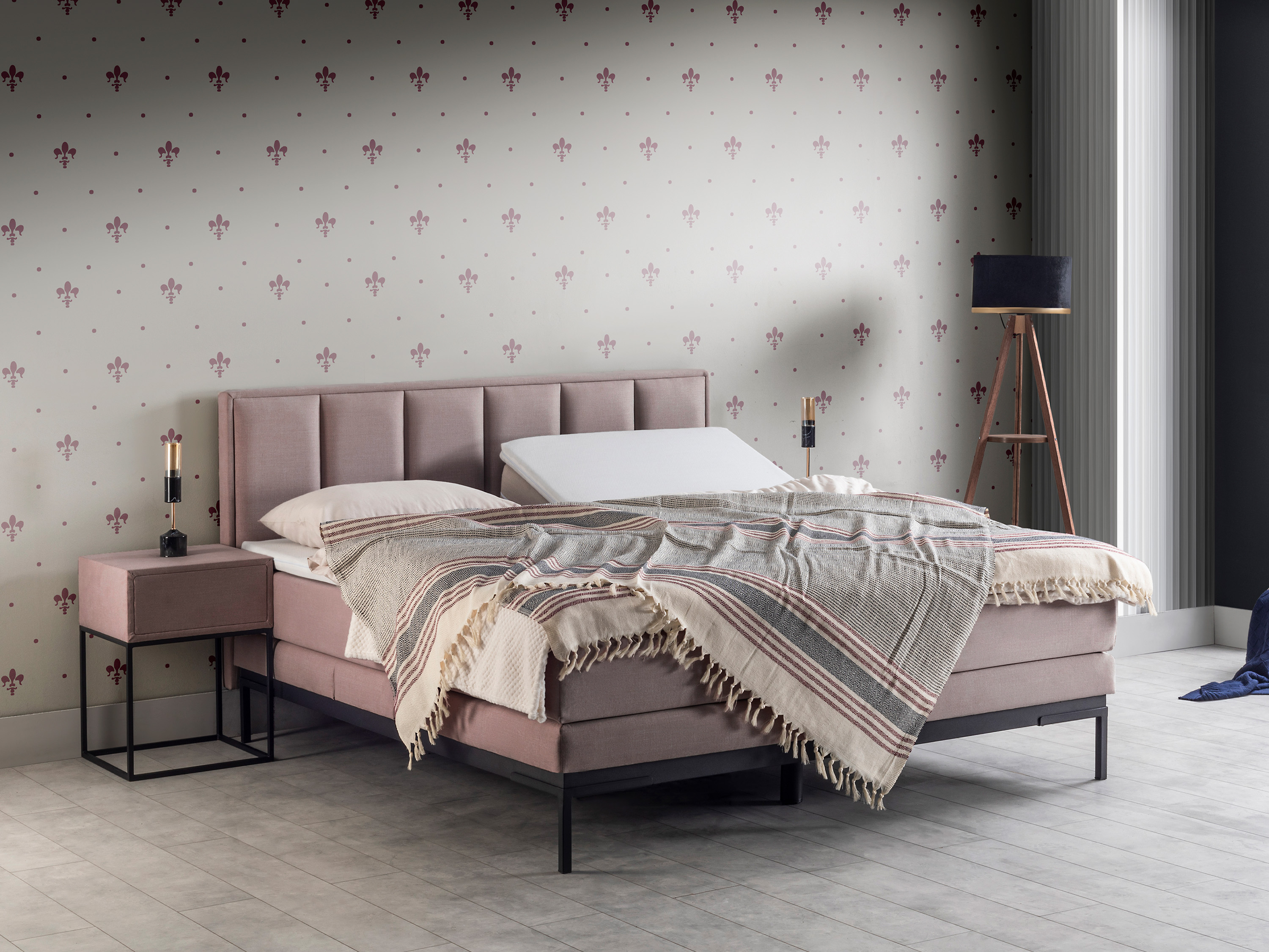 TotaalBED Boxspring Marseille elektrisch