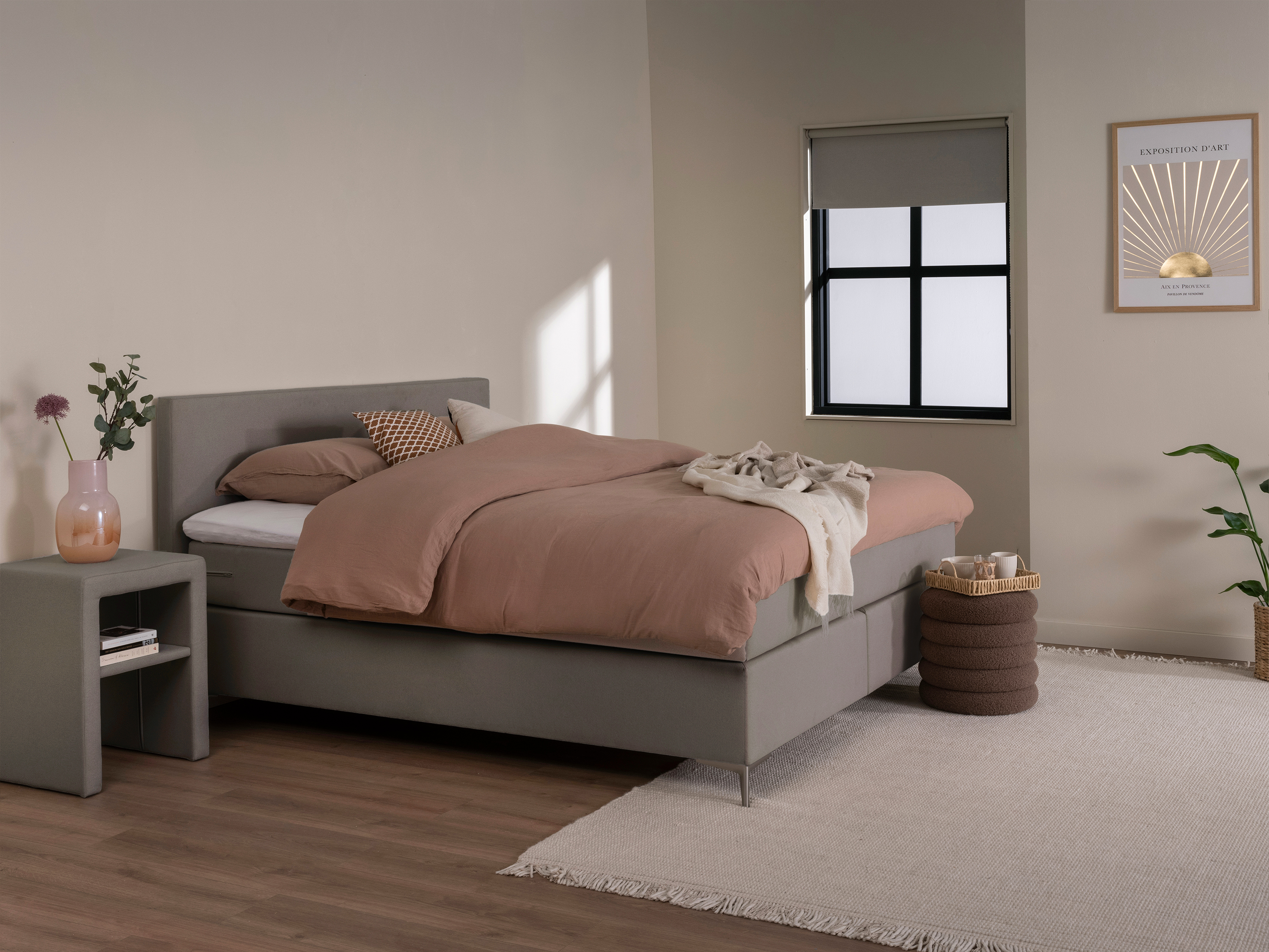 TotaalBED Boxspring Napoli vita voorraad | 180 x 200 cm