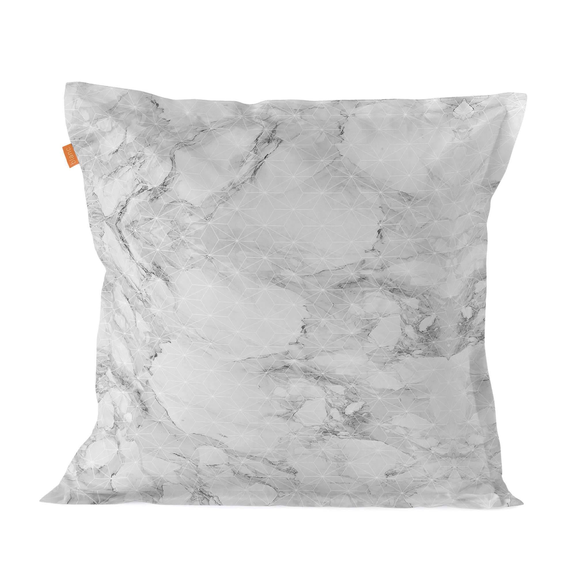 Blanc Kussensloop Essence Marble | 