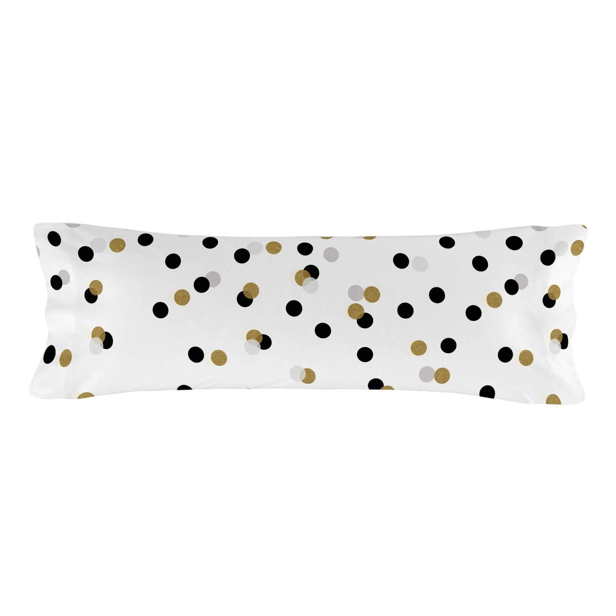 Blanc Kussensloop Golden Dots | 