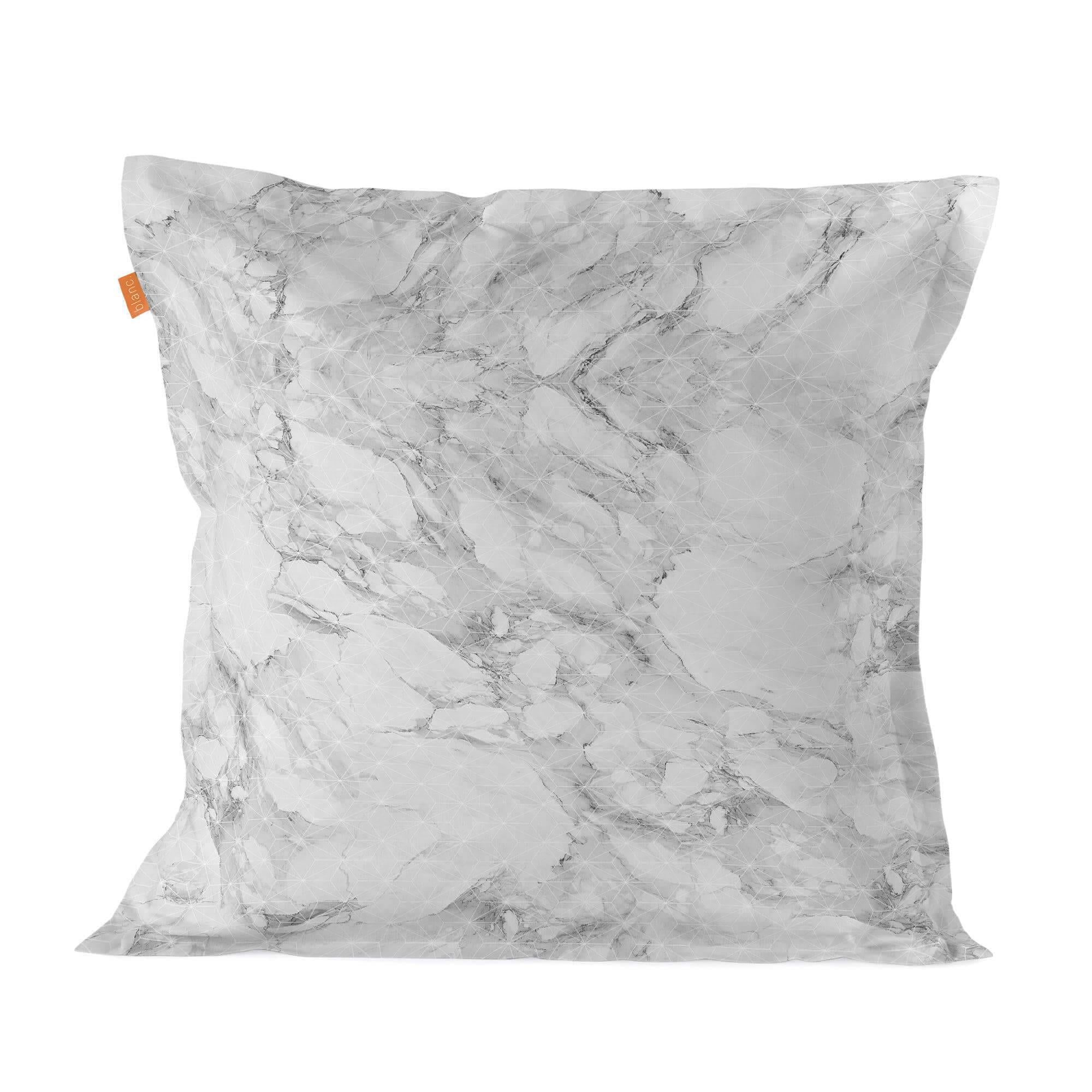 Blanc Kussensloop Essence Marble | 