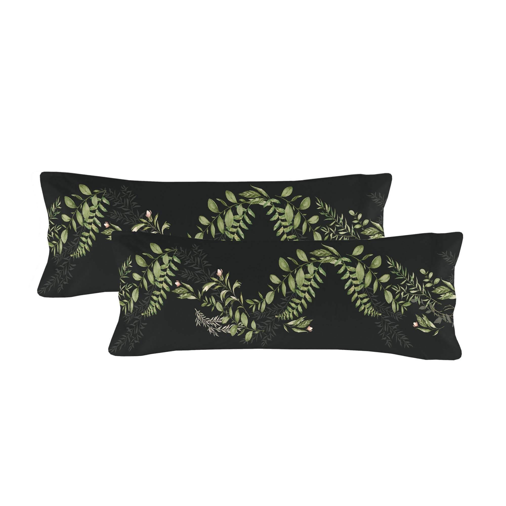 Happy Friday Set van 2 kussenslopen Fern | 