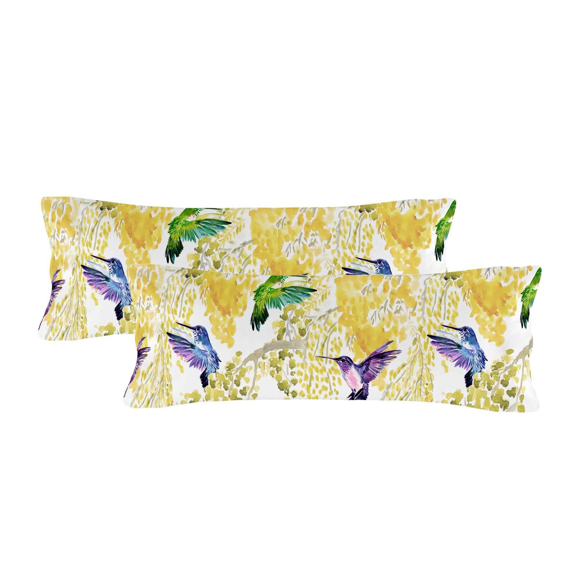 Happy Friday Set van 2 kussenslopen Mimosa | 