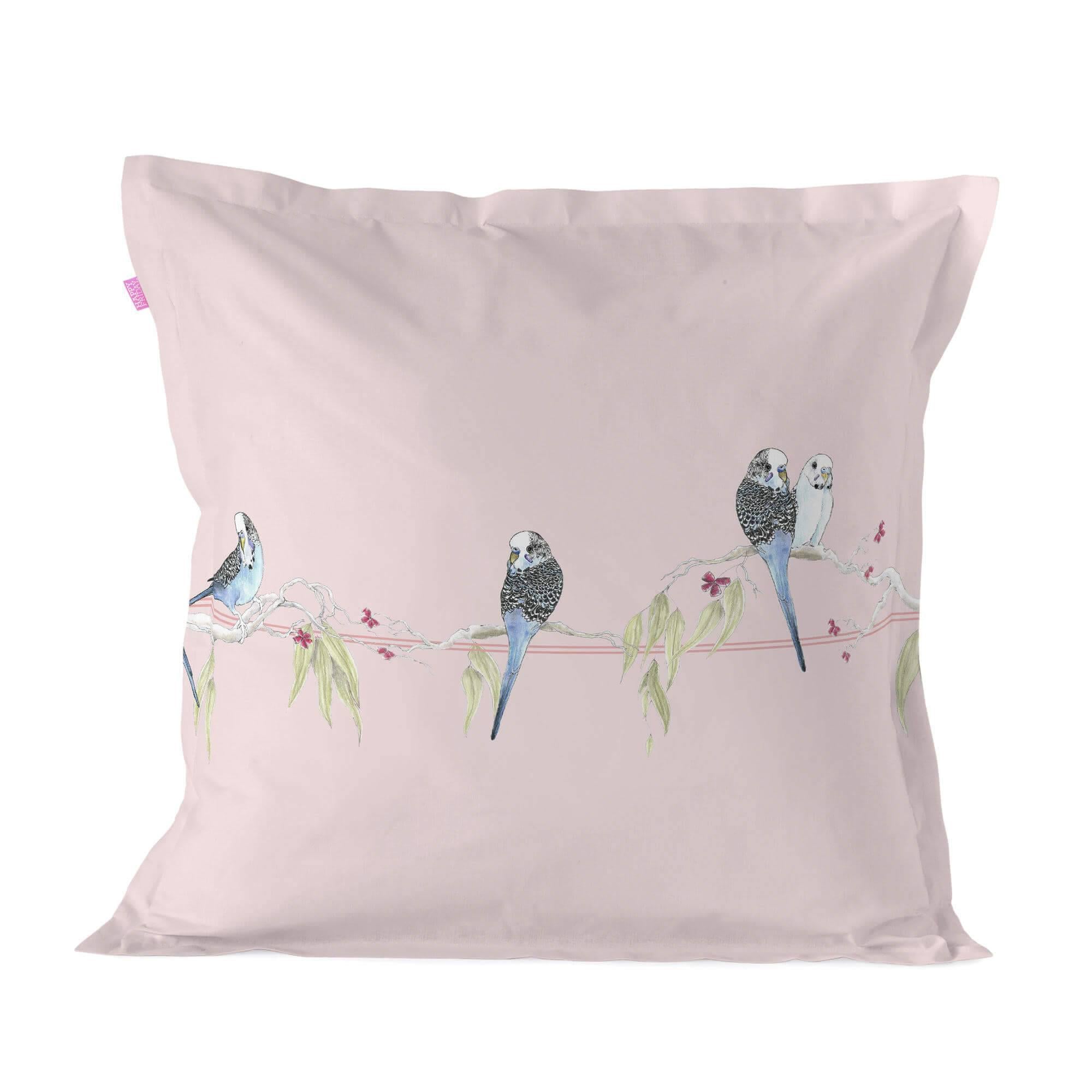 Happy Friday Kussensloop Parakeet | 