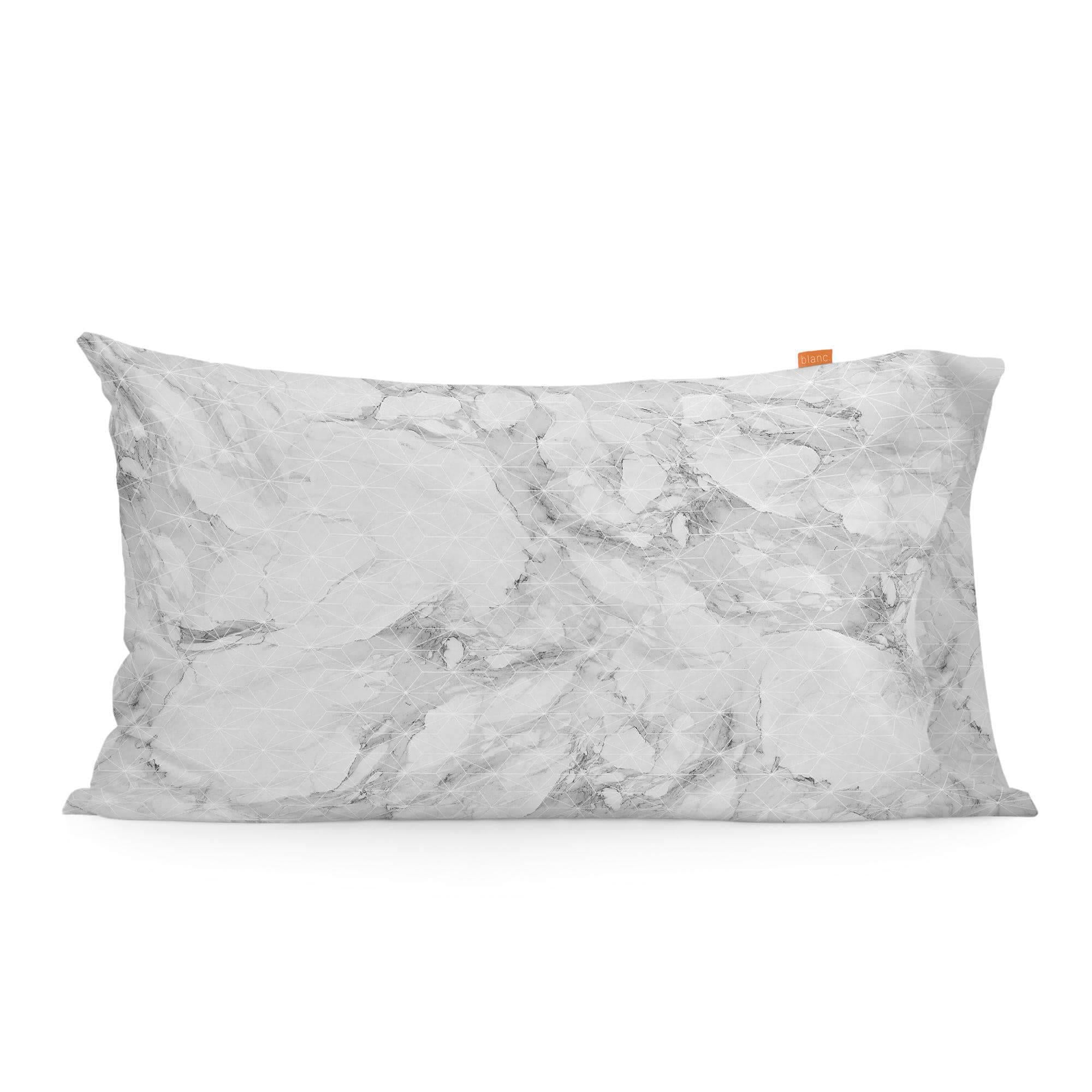 Blanc Kussensloop Essence Marble | 