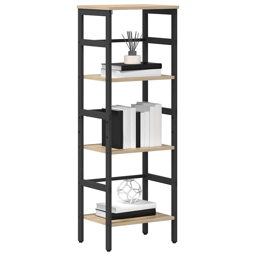 vidaXL Boekenkast Sonoma Eiken 40 x 29,5 x 115 cm Bewerkt hout