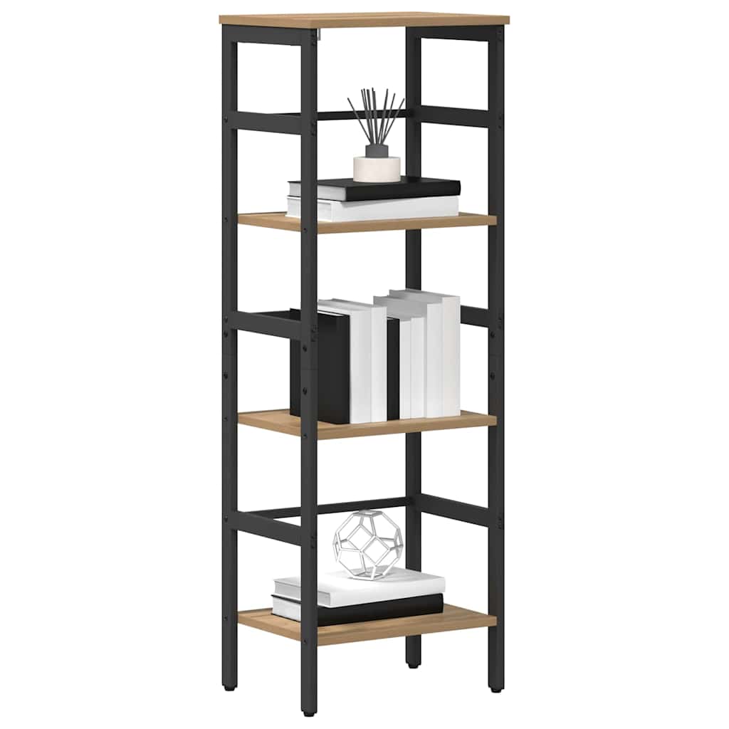 vidaXL Boekenkast Artisan Eiken 40 x 29,5 x 115 cm Bewerkt hout