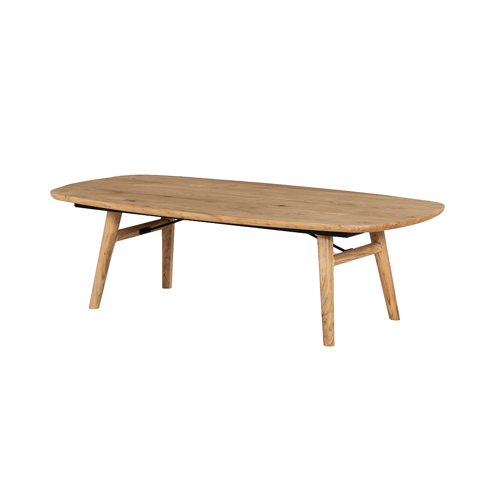 Tower Living Deens Ovale Salontafel Aura Acaciahout, 140 x 70cm - Naturel