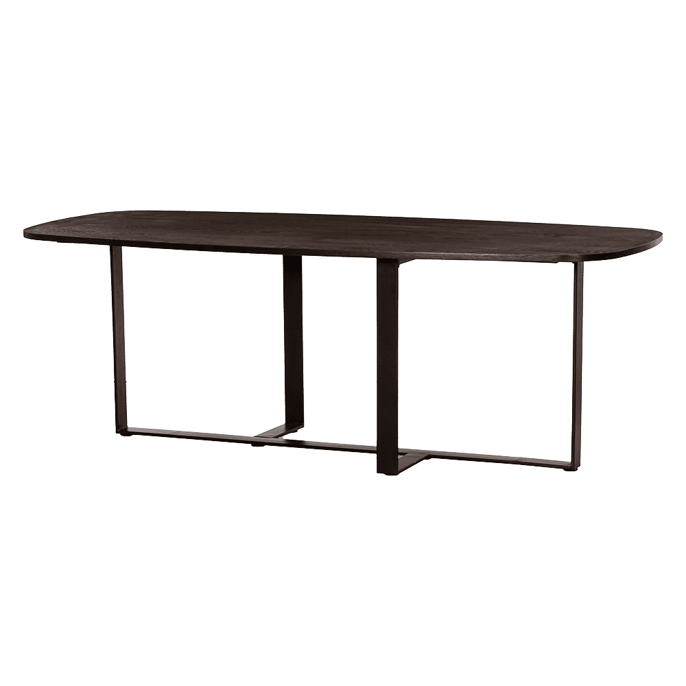 Tower Living Eettafel Mincio Eiken, 180 x 90cm - Bruin