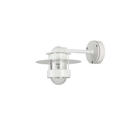 Louis Poulsen Albertslund Wall Short Wandlamp - Deels Mat glas - Wit