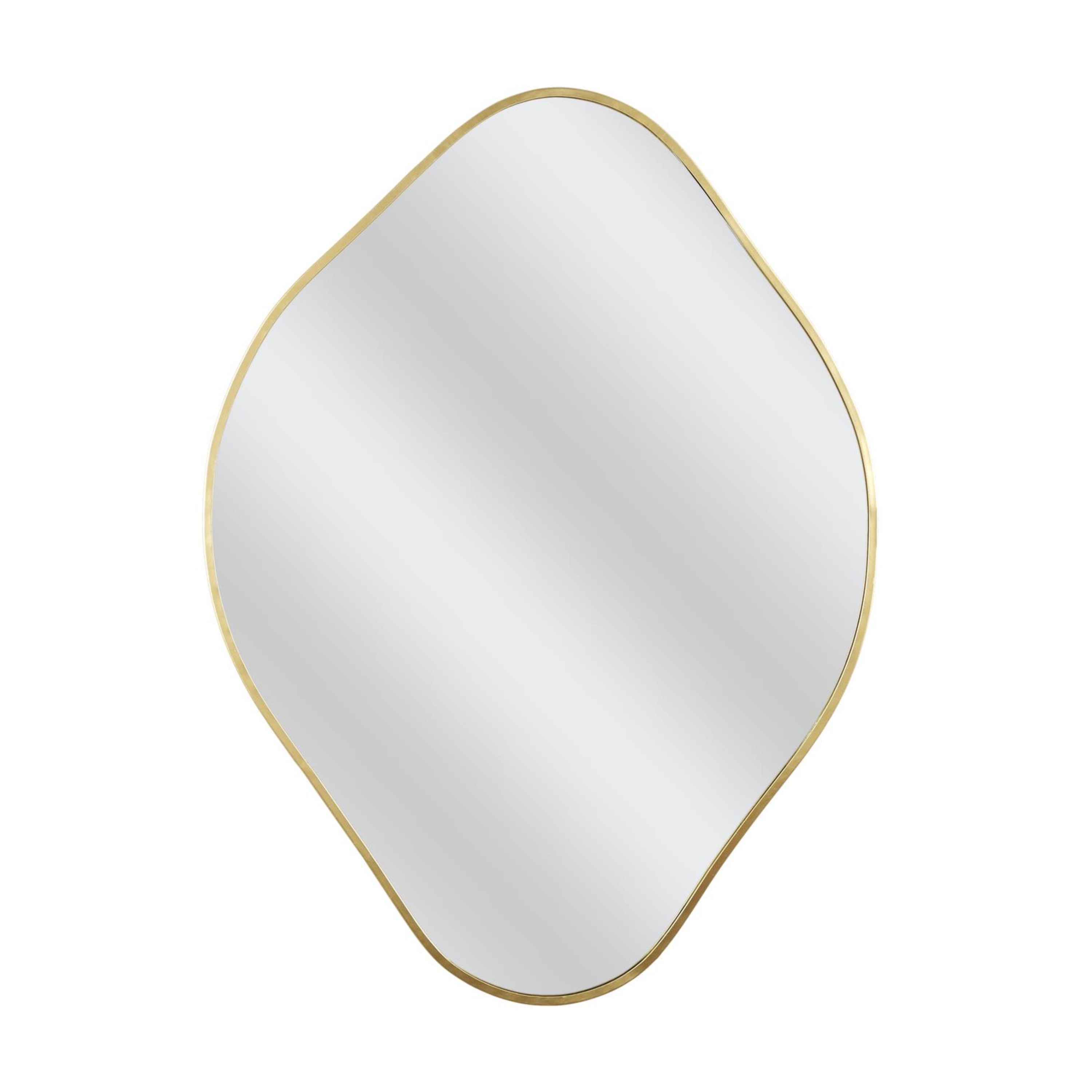 Home Deco Factory Spiegel - goud - x 60 cm - wandspiegel - diamant vorm -