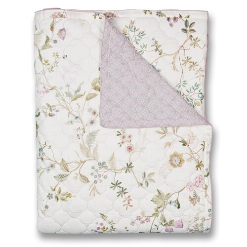 Pip Studio Bustani Quilt Wit 270x260 cm