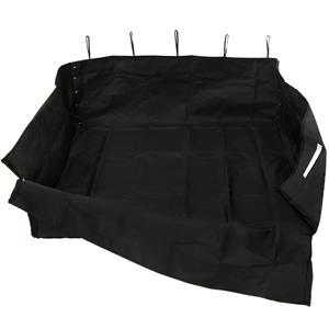 Carpoint kofferbakmat voor honden 110 x 100 x 40 cm pes zwart