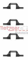 Zubehörsatz, Scheibenbremsbelag | METZGER (109-1263)