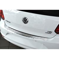 RVS Achterbumperprotector Volkswagen Polo 6C 2014-Ribs'