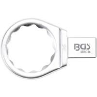 BGS TECHNIC Einsteck-Ringschlüssel | 36 mm | Aufnahme 14 x 18 - 