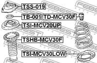 Febest Federteller Vorderachse unten  TSI-MCV30LOW