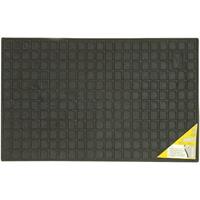 74575 Schaalmat Rubber (l x b) 41 cm x 60 cm Zwart