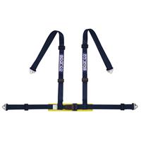 Harness with 4 fastening points Sparco Lap Rein (FÃrg: Svart)