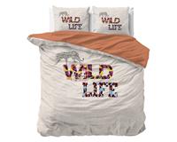Sleeptime Dekbedovertrek Wild Life 2 - pink 140x200/220cm