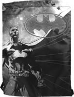 DC Comics Batman rugzak gymtas met trekkoord 42 x 33 cm zwart