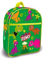 Kids Licensing schooltas Crazy Dino 30 cm polyester groen