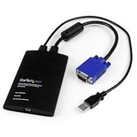StarTech.com KVM Console zu Notebook USB 2.0 Portable Crash Cart Adapter mit File Transfer
