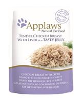 APPLAWS Cat - Chicken Breast & Liver in Jelly - 16 x 70 g