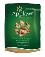 APPLAWS Cat - Chicken Breast & Asparagus in Broth - 12 x 70 g