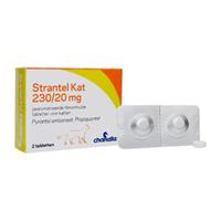 Fendigo Strantel Kat 230/20 mg - 2 tabletten