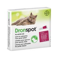 Drontal Dronspot Cat - voor grote katten - 2 pipetten