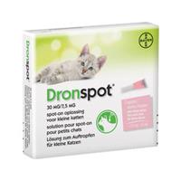 Drontal Dronspot Cat - voor kleine katten - 2 pipetten