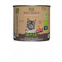 Biofood Organic Rund menu blik 200 gr kattenvoer 12 x 200 gram