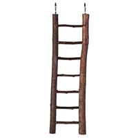 Trixie Natural Living Ladder - Vogelspeelgoed - 30 cm 7 Treden 7 Sporten