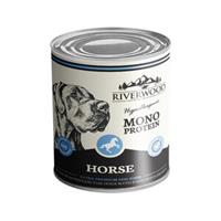 Riverwood Mono ProteÃ¯ne Hondenvoer - Blik - Paard - 6x400 g