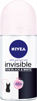 Nivea Deoroller invisible black white
