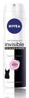 Nivea Deodorant Deospray Invisible Black And White Clear Anti-transpirant