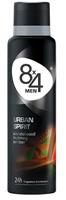 8x4 For Men Urban Spirit Deodorant 150 ml