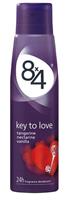 8x4 Key to Love Deodorant 150 ml