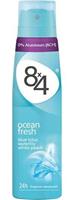 8x4 Deospray Ocean Fresh - 150 ml