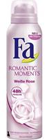 Fa Deodorant Spray Romantic Moments White Rose, 150 ml